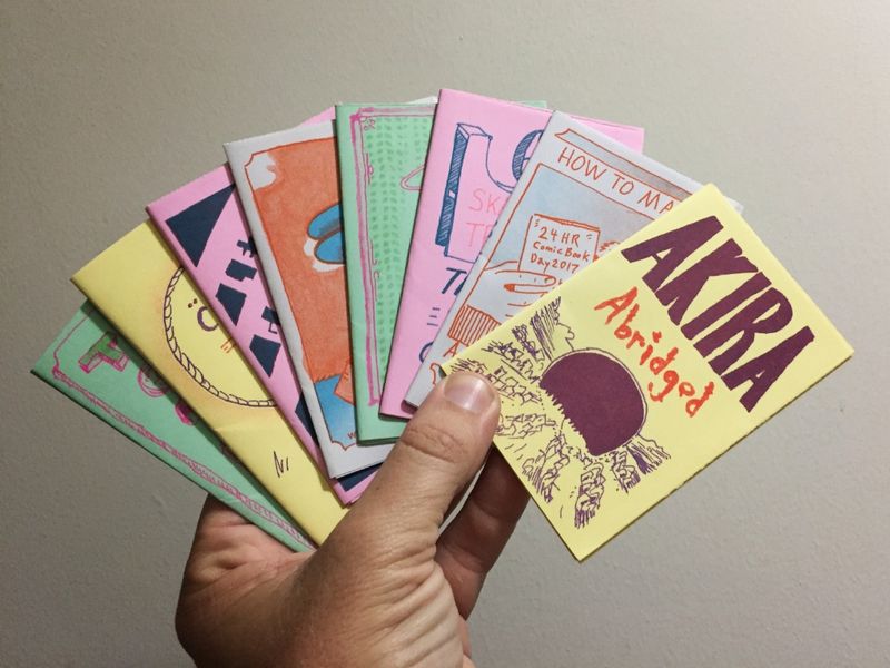 Tiny Comic Books
