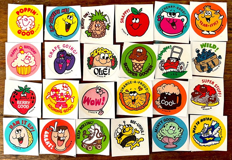 Collecting Scratch-and-Sniff Stickers Like They Were Gold