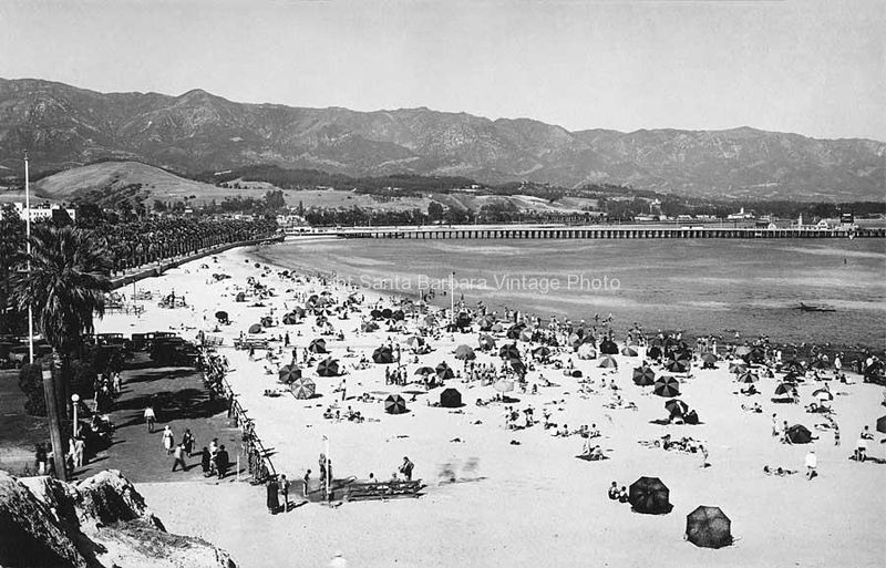 1950s Santa Barbara Beachfront