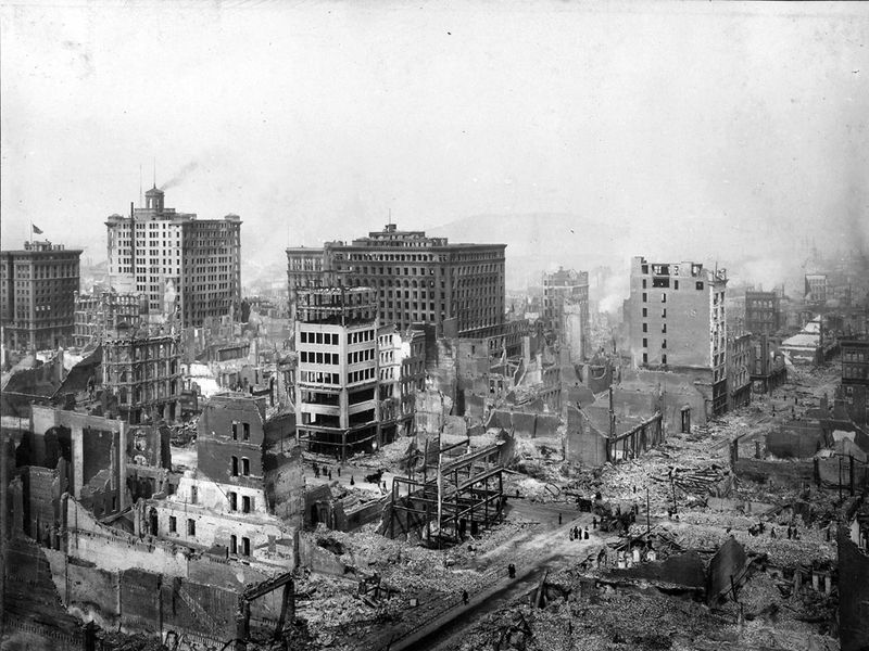 1906 San Francisco Earthquake Aftermath