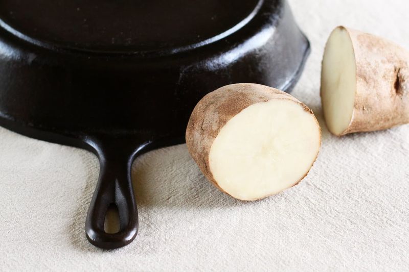 Potato to Remove Rust