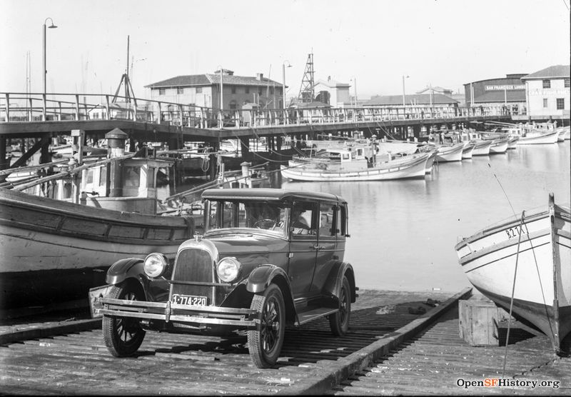 1920s San Francisco Fisherman's Wharf