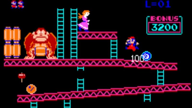 Nintendo Releases Donkey Kong (1981)