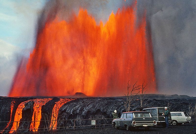 Hawaiian Volcano Eruption