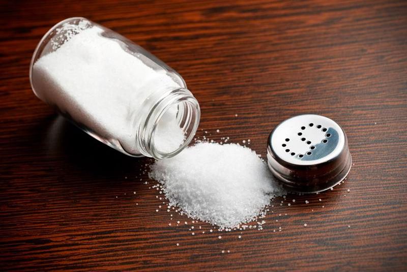 Salt to Clean Coffee Stains