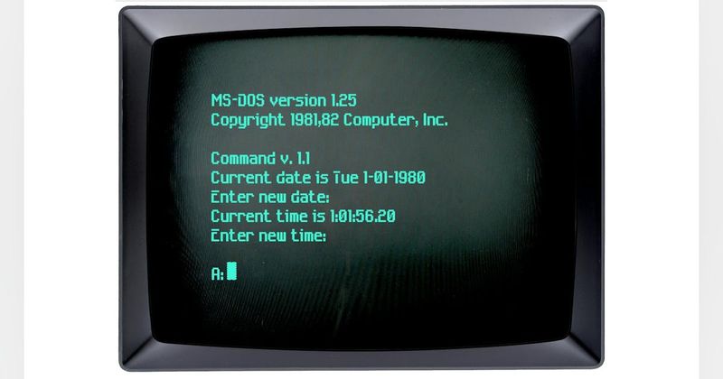 Microsoft Releases MS-DOS (1981)