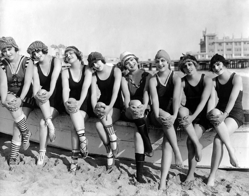 1910s Venice Beach Bathing Beauties