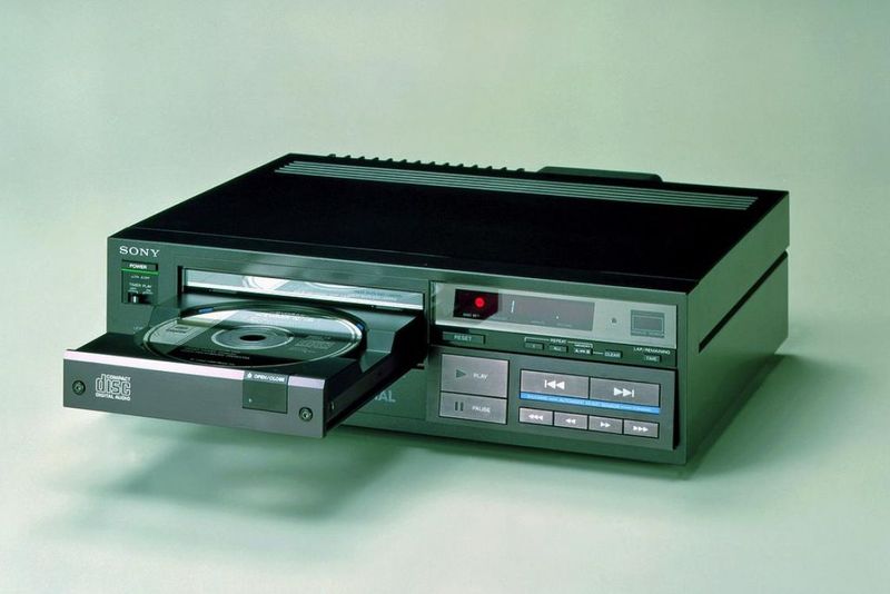 Compact Disc Player Debuts (1982)