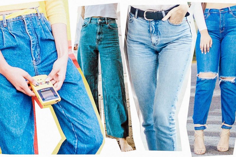 High-Waisted Jeans Make Their Triumphant Return