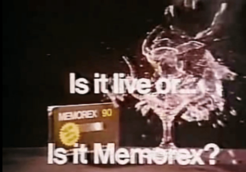 Memorex's 'Is It Live or Is It Memorex?' Audio Illusion