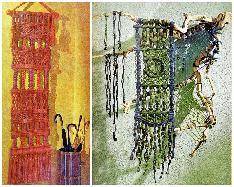 Macramé Wall Hangings That Added Texture