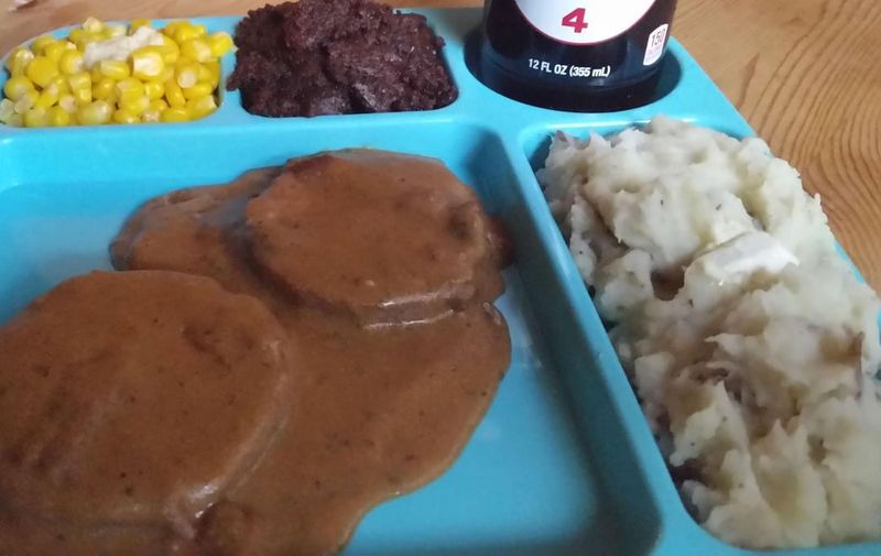 School Cafeteria Mystery Meat