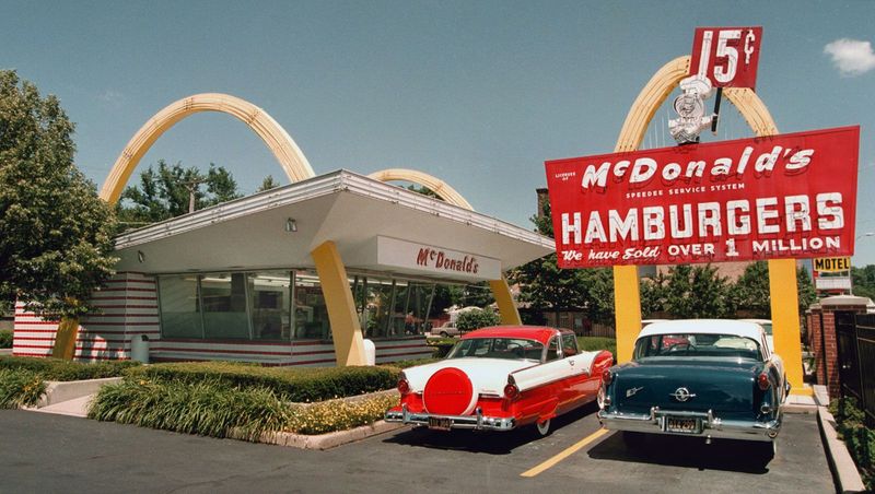 Ray Kroc Opens First McDonald's