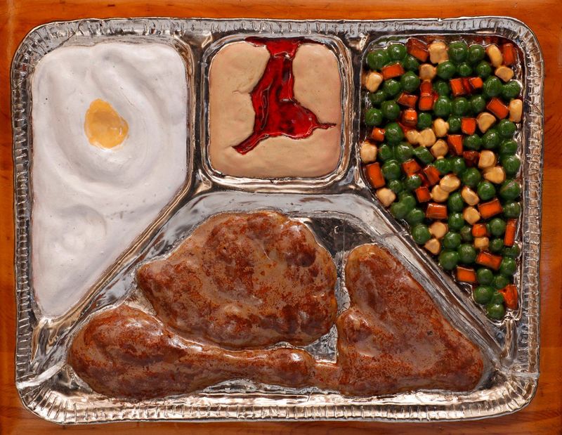 TV Dinners in Aluminum Trays