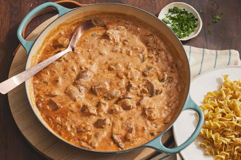 Beef Stroganoff