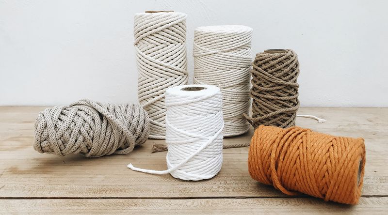 Macramé String Remnants
