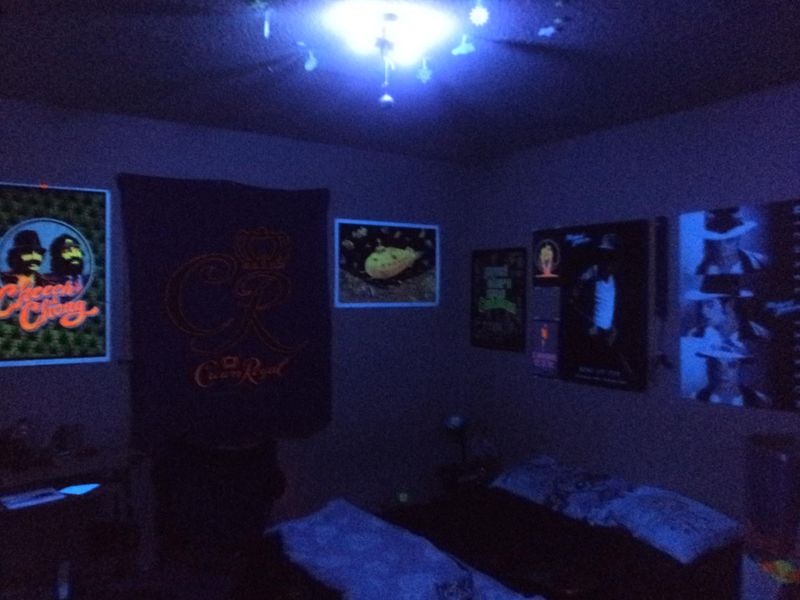 Blacklight Posters That Transformed Walls