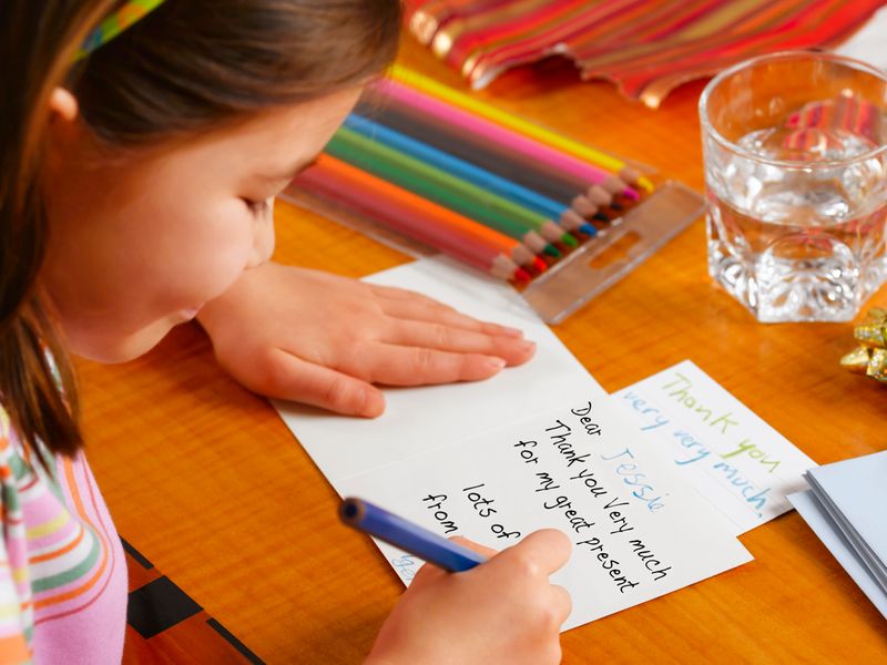 Thank-You Note Writing