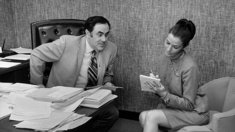 Pinching Secretaries Was Considered Playful