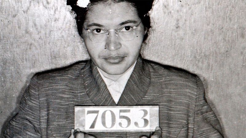 Rosa Parks' Mugshot