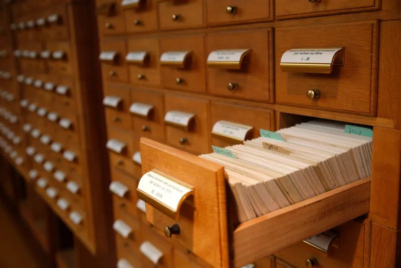 Library Card Catalogs