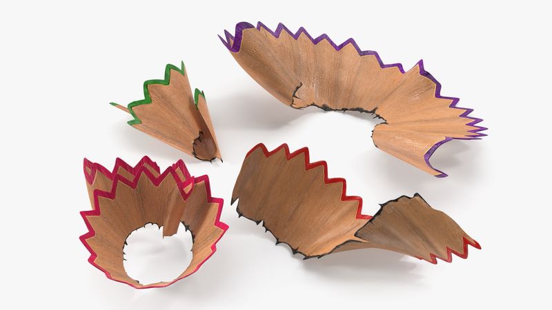 Wooden Pencil Shavings