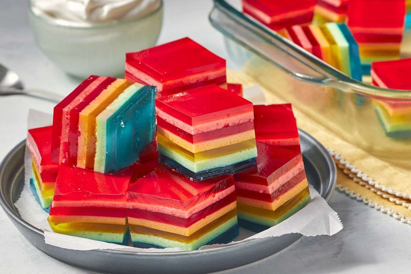 Technicolor Jell-O Landscape