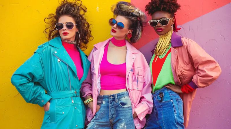 Neon Fashion Explosion