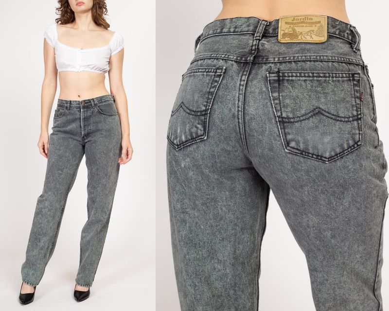 Acid-Washed Jeans