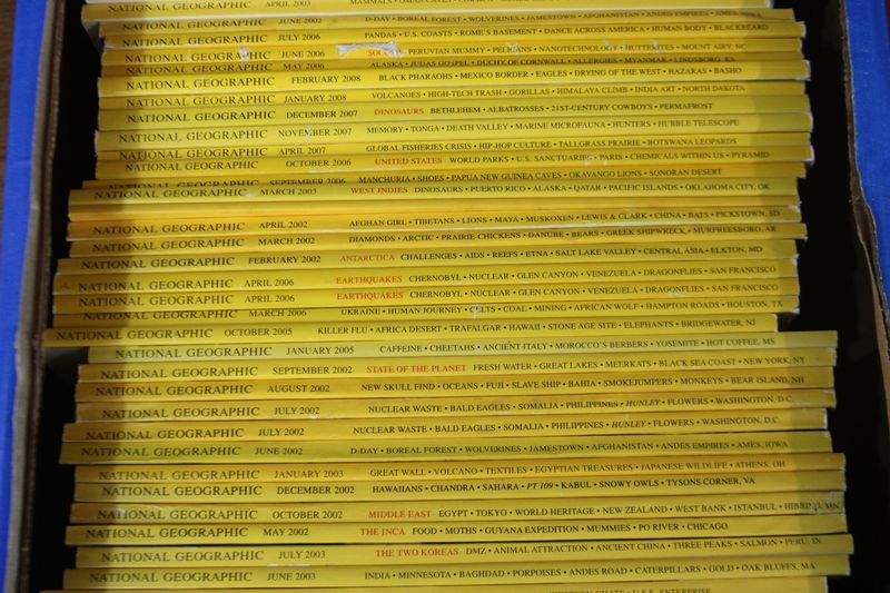 The Collection of National Geographic Magazines Nobody Would Throw Away