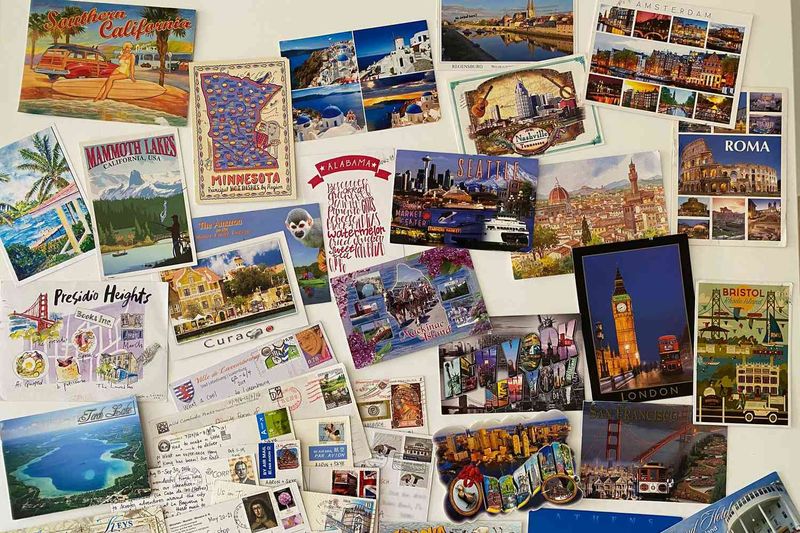 Postcard Writing Connected Us With Home