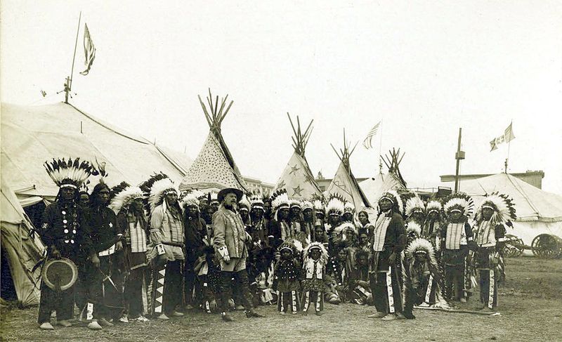 Buffalo Bill’s Wild West Show in 1890