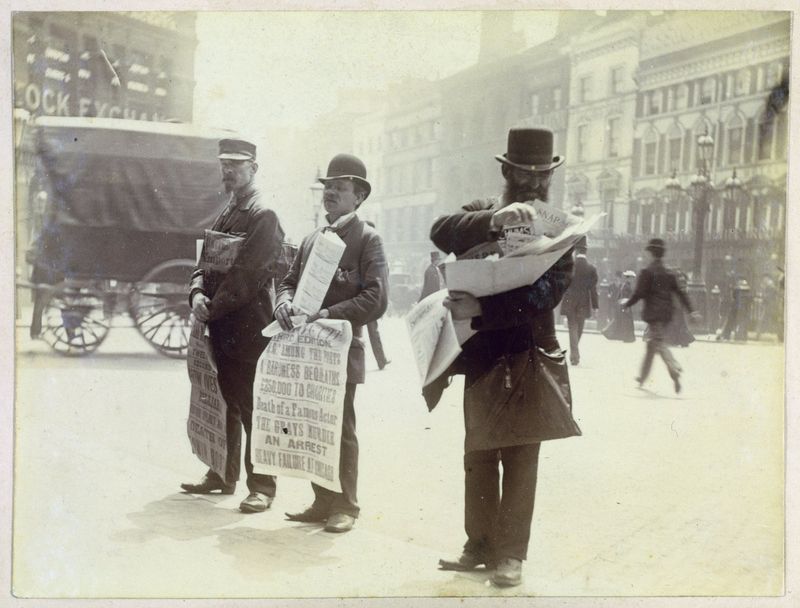 London Street Vendors in 1893