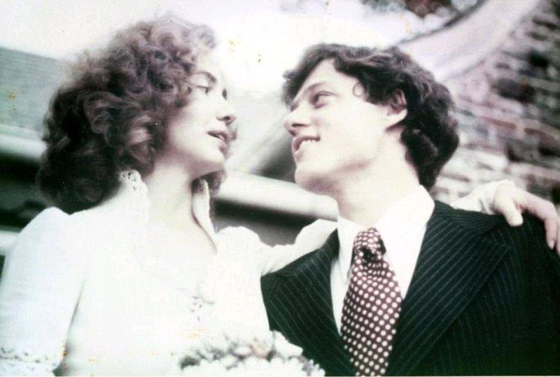 Bill and Hillary Clinton (1975)
