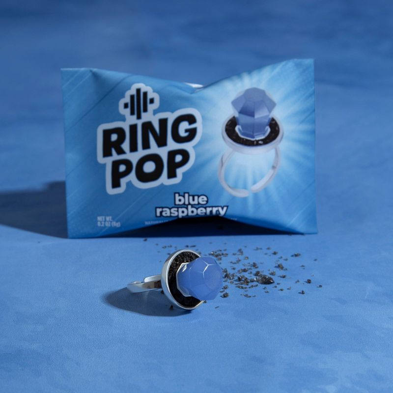 Blue Raspberry Ring Pops