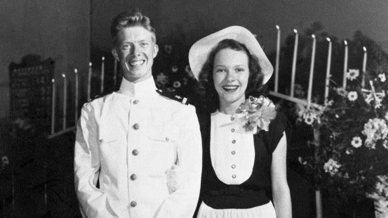 Jimmy and Rosalynn Carter (1946)