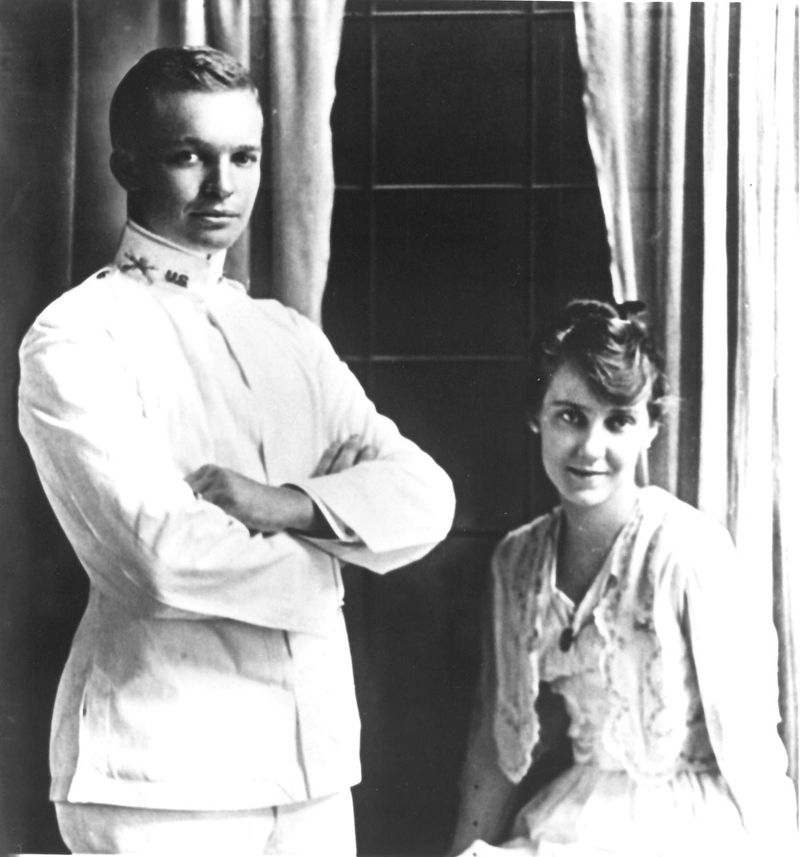 Dwight and Mamie Eisenhower (1916)