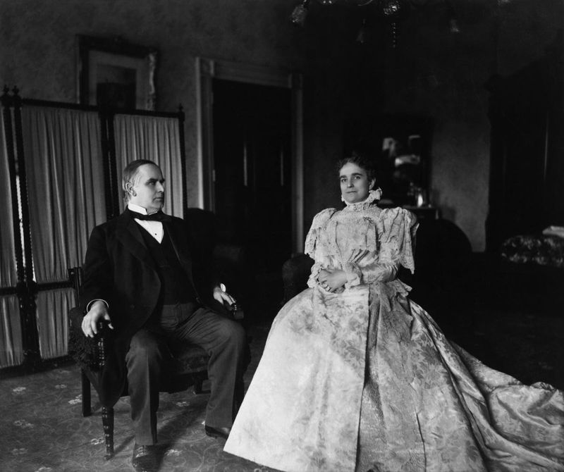 William and Ida McKinley (1871)