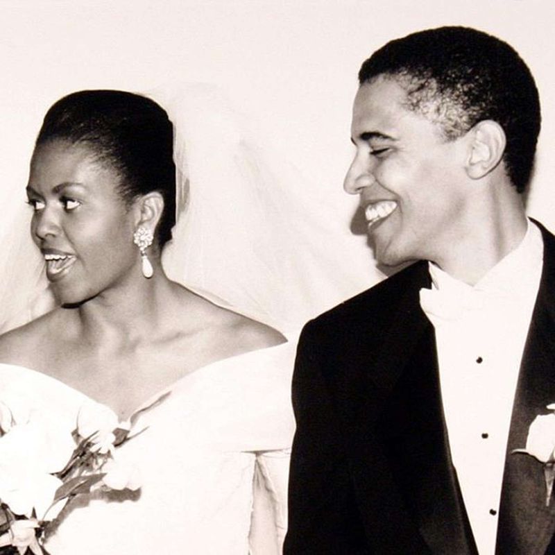 Barack and Michelle Obama (1992)