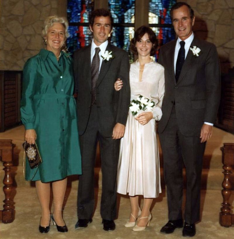 George W. and Laura Bush (1977)